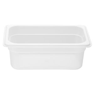 Nisbets Essentials Polypropylene 1/4 Gastronorm Container 100mm - HZ342 - 3