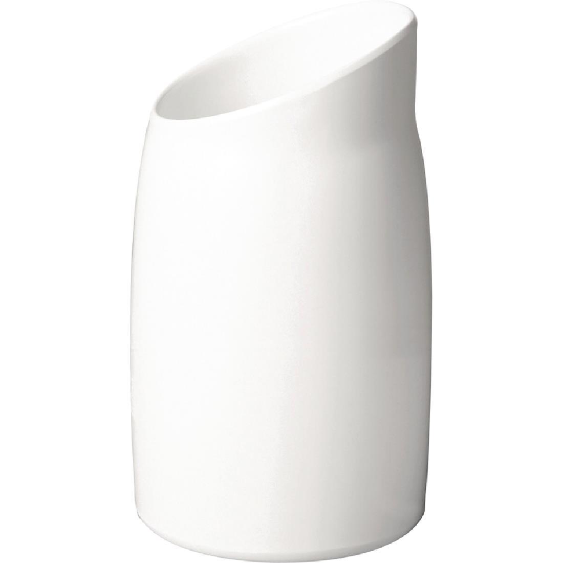 APS Casual Dressing Pot Melamine White 1Ltr - Each - GK859 - 1