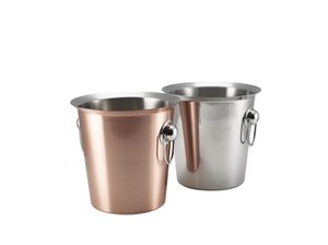 GenWare Copper Plated Wine Bucket With Ring Handles - 26203C - 3