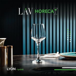Lyon Wine Glass 40cl/ 14oz (Pack of 12) - LYN540KH - 3