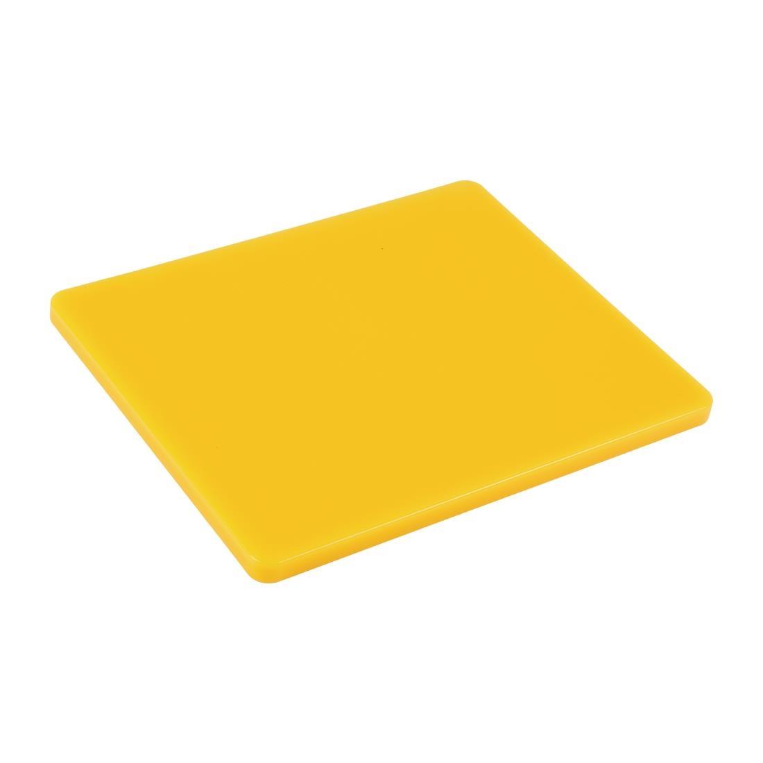 Hygiplas Gastronorm 1/2 Yellow Chopping Board- Each - GL293 - 1
