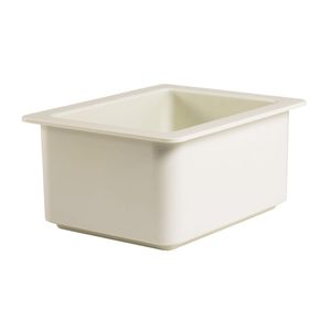 Cambro White 1/2 ColdFest Pan - 1