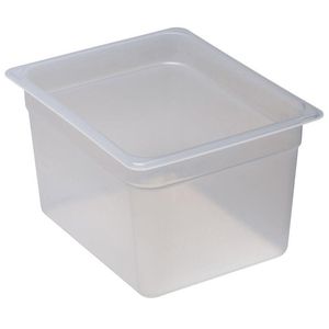 Cambro 200mm Deep 1/2 Translucent Polypropylene GN Pan - 1