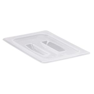 Cambro Translucent 1/4 GN Cover w/Handle - 1