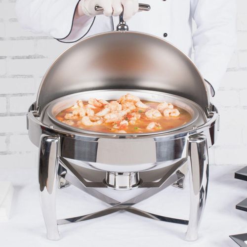 Vollrath 6.5L D-Lux Round Chafer - 3