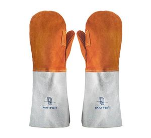 Matfer Heat Resistant Mittens Large - 12405-01 - 1