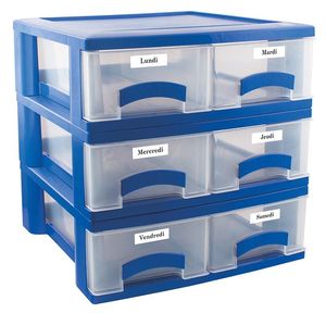 Set Of 2 Drawers For Sample Meals 39.5x40.2x14cm - 11292-01 - 2