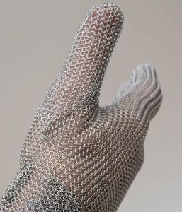 Cut-resistant Chainmail Glove Ambidextrous Size M - 100063 - 3