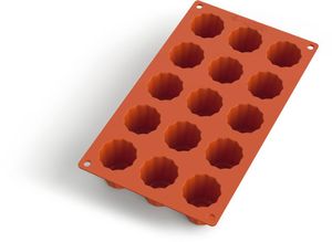 Gastroflex Mould Tray Gn 1/3 325x176 15 Cannelés 4.5cm - 257991 - 1