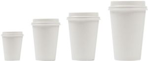 Box Of 2,000 (40 Bags Of 50) Hot Beverage Paper Cups White Ø 80 Mm 35 Cl - 701128 - 3