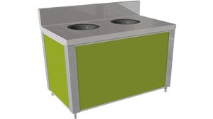 Ergo Harmonie Sorting Table - 2 Wch - H 68cm - No Door - 859402 - 1