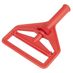 Jantex Connect Wide Kentucky Mop Head Clip Red - JB530 - 1