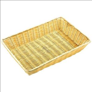 Poly Rattan Basket Rectangular 28X40Cm/11X16In - RB8 - 1