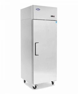 Atosa YBF9207GR Slimline Single Door Upright Freezer, 410 Litres - YBF9207GR - 1