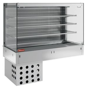 Diamond DPA/CCVA318-R2 Patisserie Display Counter on Wall with Sink, 1780mm - DPA-CCVA318-R2 - 1