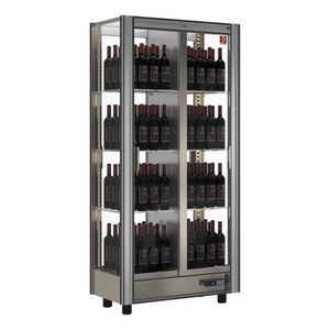 Diamond GVV-3/TR-R2 Modulable Refrigerated Wine Cooler, 128 Wine Bottles - GVV-3-TR-R2 - 1