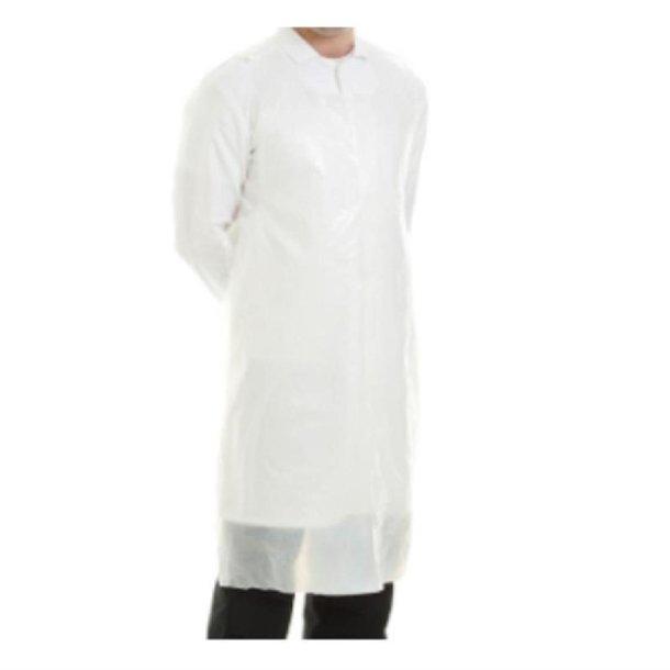 Disposable Polythene Aprons White - Pack of 100 - DE948 - 1
