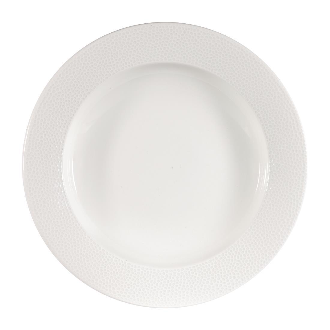 Churchill Isla Wide Rim Plate White 305mm (Pack of 12) - DY831  - 1
