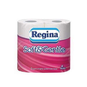 Regina Soft and Gentle Toilet Paper 2-Ply 26.25m (Pack of 40) - CT326  - 1