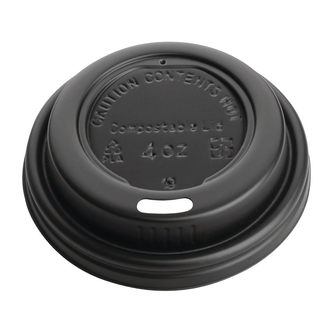 Fiesta Compostable Espresso Cup Lids 113ml / 4oz (Pack of 1000) - DY983  - 1