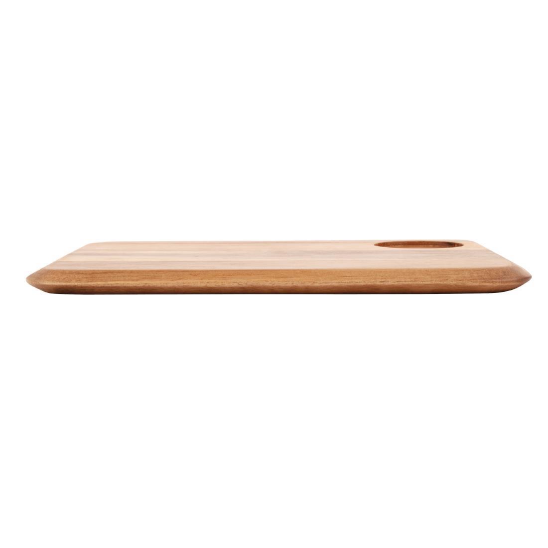 Rounded Acacia Wooden Serving Board - DP156  - 3
