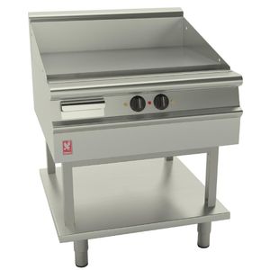 Falcon Dominator Plus 800mm Wide Smooth Griddle on Fixed Stand E3481 - GP105  - 1