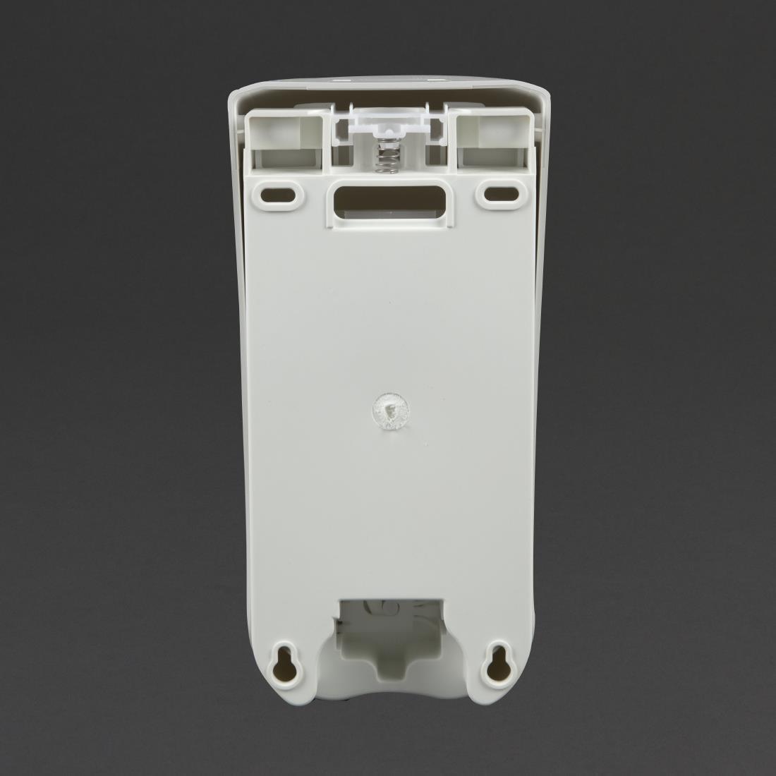 Jantex Manual Liquid Soap and Hand Sanitiser Dispenser 900ml White - GF281  - 3