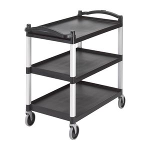 Cambro Three Shelf Utility Cart - CT400  - 1