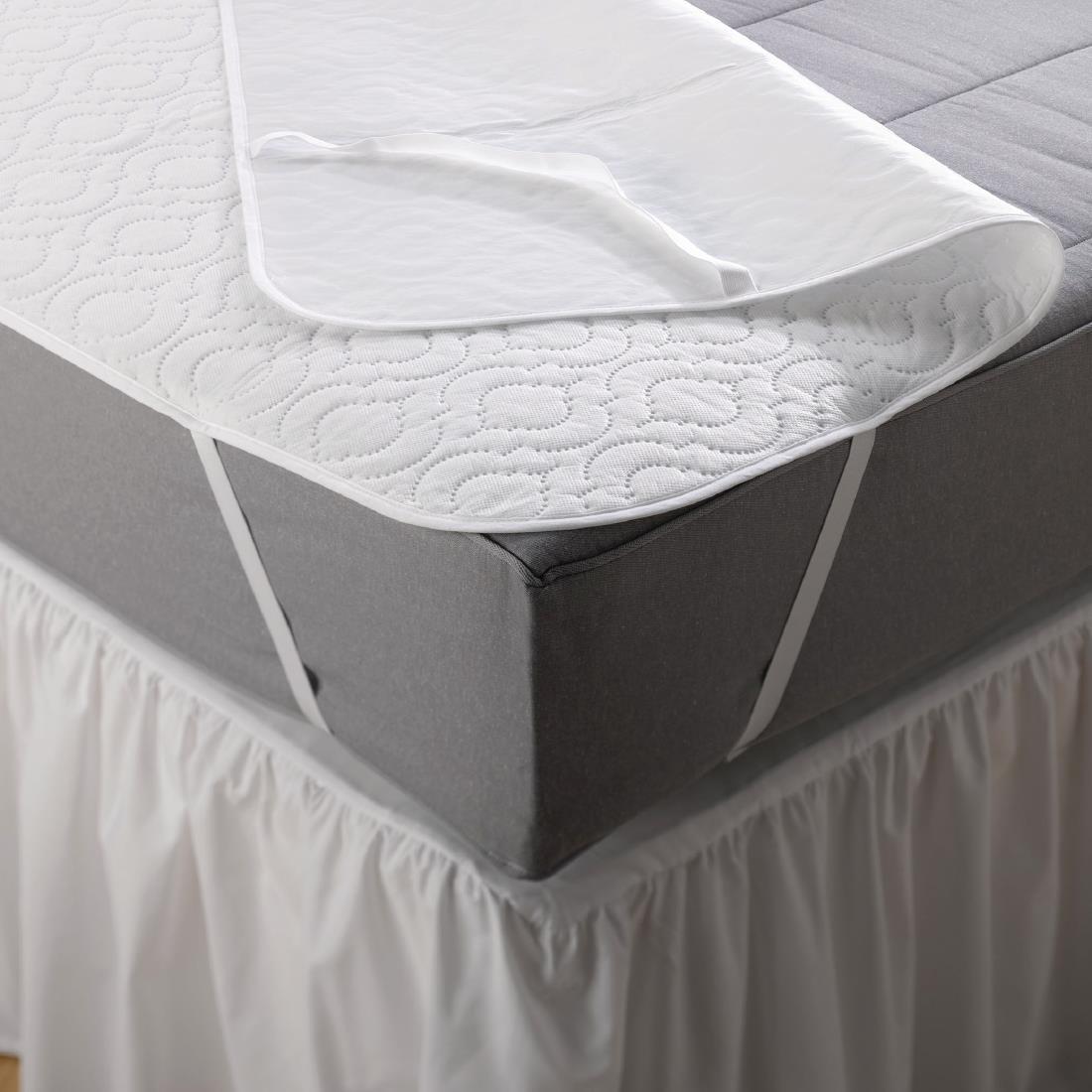Mitre Essentials PVC Quilted Mattress Protector Double - GU552  - 2