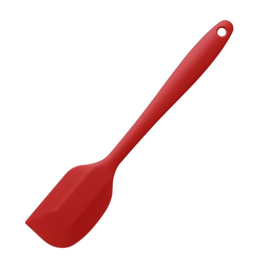 Vogue Silicone Large Spatula Red 28cm - GL351  - 1