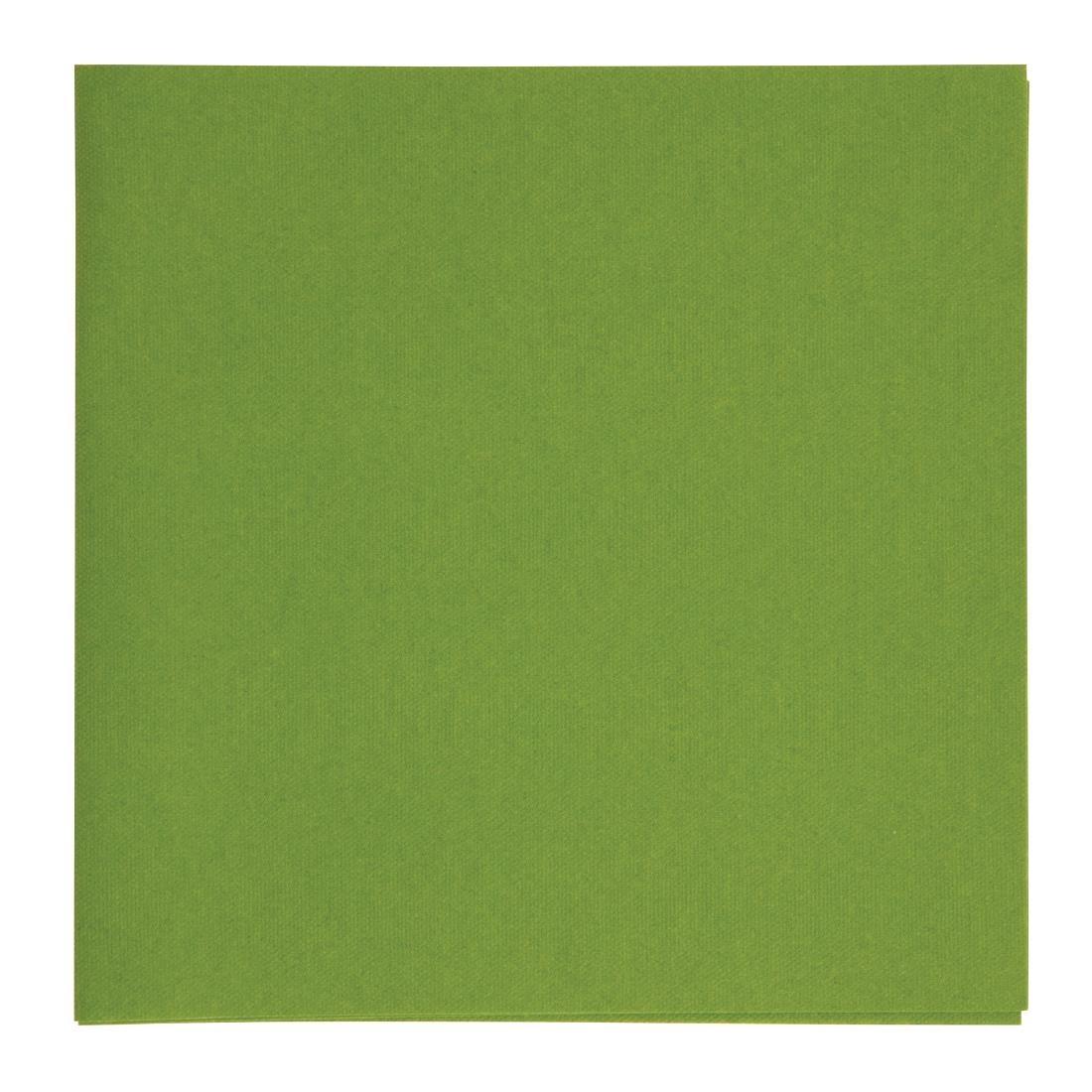 Duni Dinner Napkin Green 40x40cm 1ply 1/8 Fold (Pack of 540) - FA140  - 1