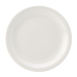 Utopia Titan Narrow Rimmed Plates White 240mm (Pack of 24) - DY318  - 1