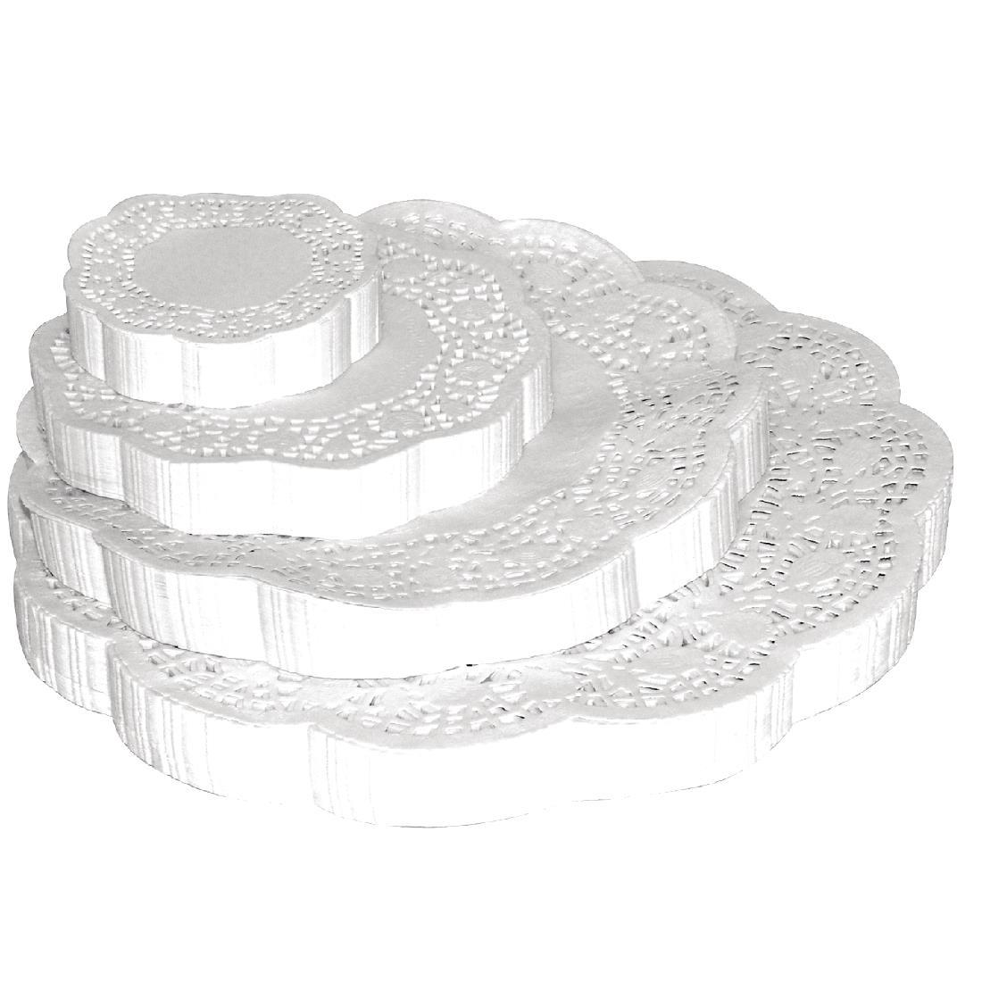 Fiesta Round Paper Doilies 300mm (Pack of 250) - CE993  - 2