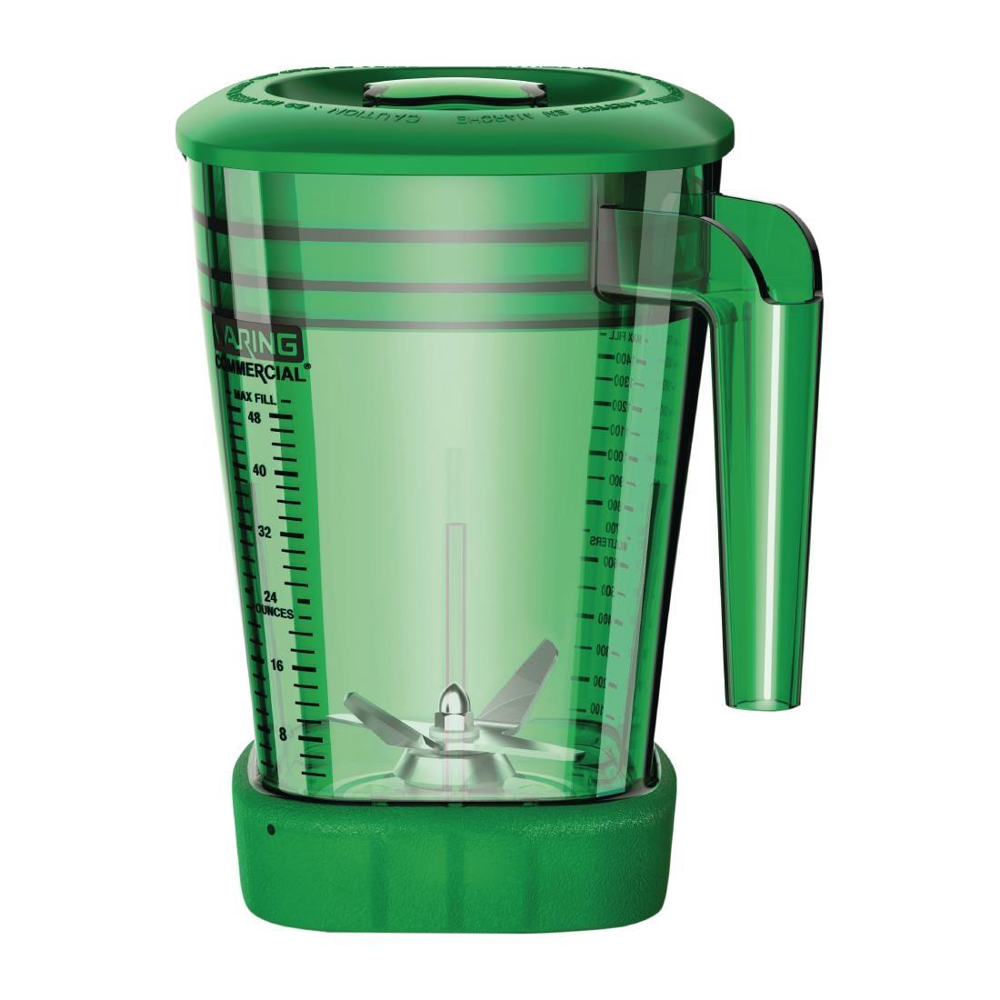 Waring Green 1.4 litre Jar for use with Waring Xtreme Hi-Power Blender - DF407  - 1