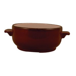 Steelite Terramesa Mocha Soup Bowl Bases 450mm (Pack of 6) - V7201  - 1