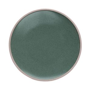 Olympia Anello Green Raw Edge Plates 205mm (Pack of 6) - FC475  - 1