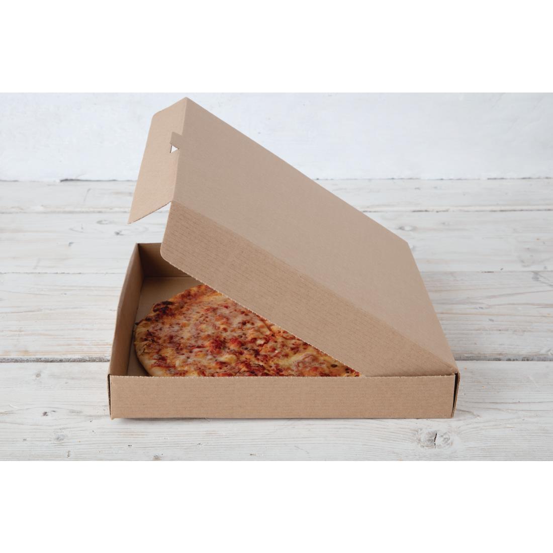 Fiesta Compostable Plain Pizza Boxes 12" (Pack of 100) - DC724  - 7