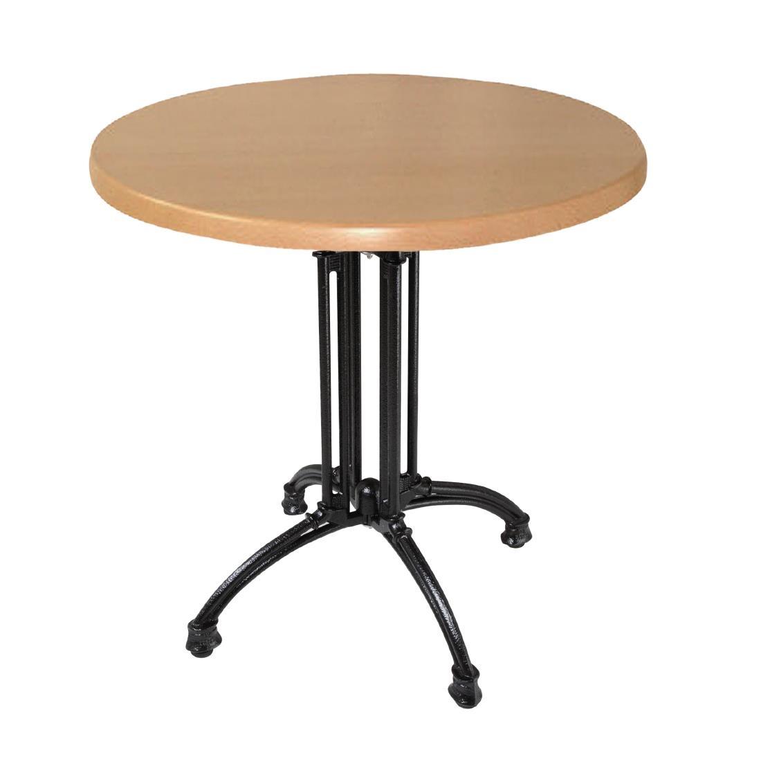 Bolero Cast Iron Decorative Brasserie Table Leg Base - HC298  - 8