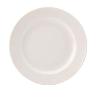 Utopia Pure White Wide Rim Plates 170mm (Pack of 24) - DY310  - 1