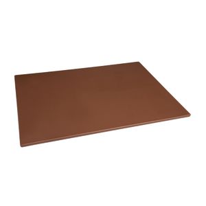 Hygiplas Low Density Brown Chopping Board Large - HC873  - 1