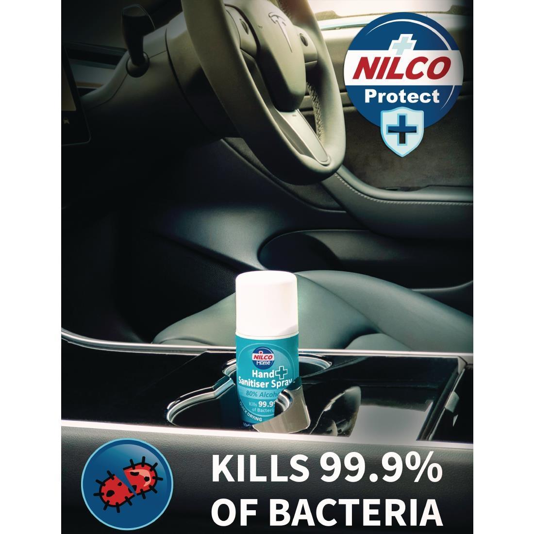 Nilco Antibacterial Hand Sanitiser Aerosol 150ml - FN967  - 4