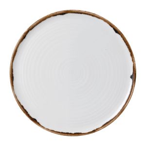 Dudson Harvest Natural Organic Coupe Flat Plate 317mm (Pack of 6) - FR081  - 1