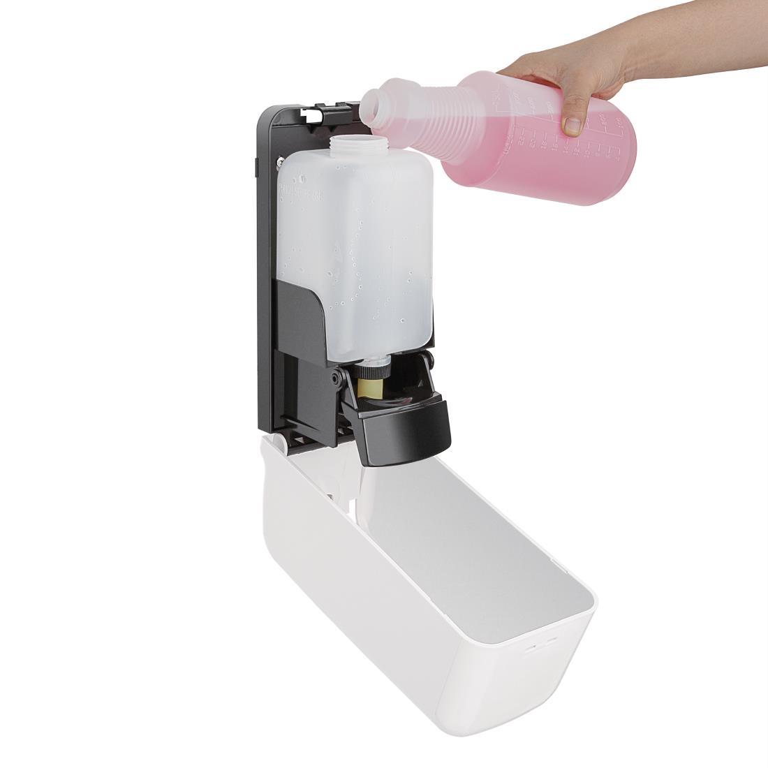 Jantex Liquid Soap and Hand Sanitiser Dispenser 1Ltr - FK385  - 4