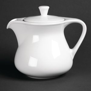 Royal Porcelain Classic White Teapots 750ml - CG040  - 1