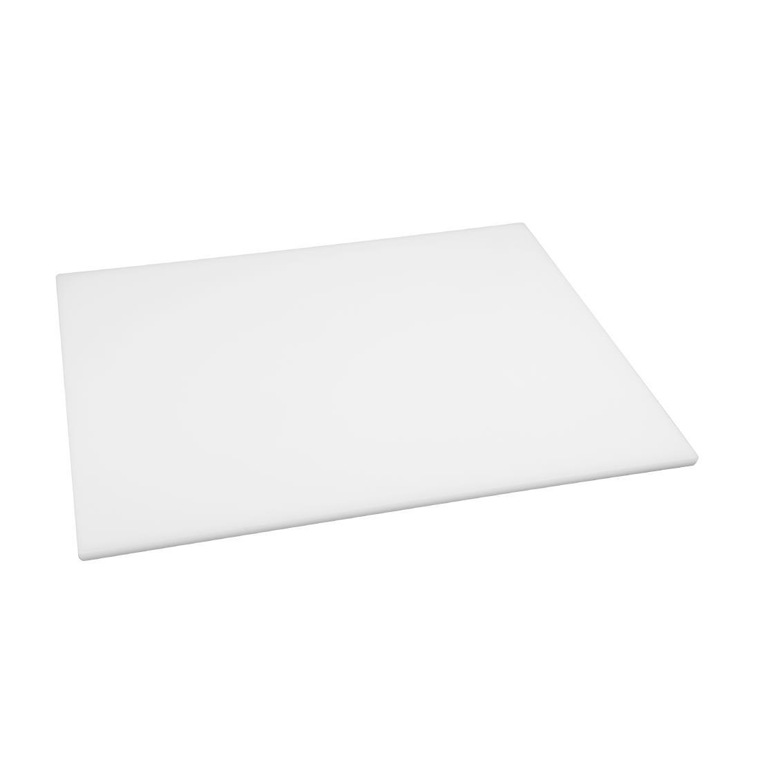 Hygiplas Low Density White Chopping Board Standard - J252  - 2