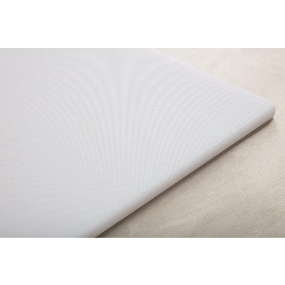 Hygiplas Low Density White Chopping Board Standard - J252  - 6