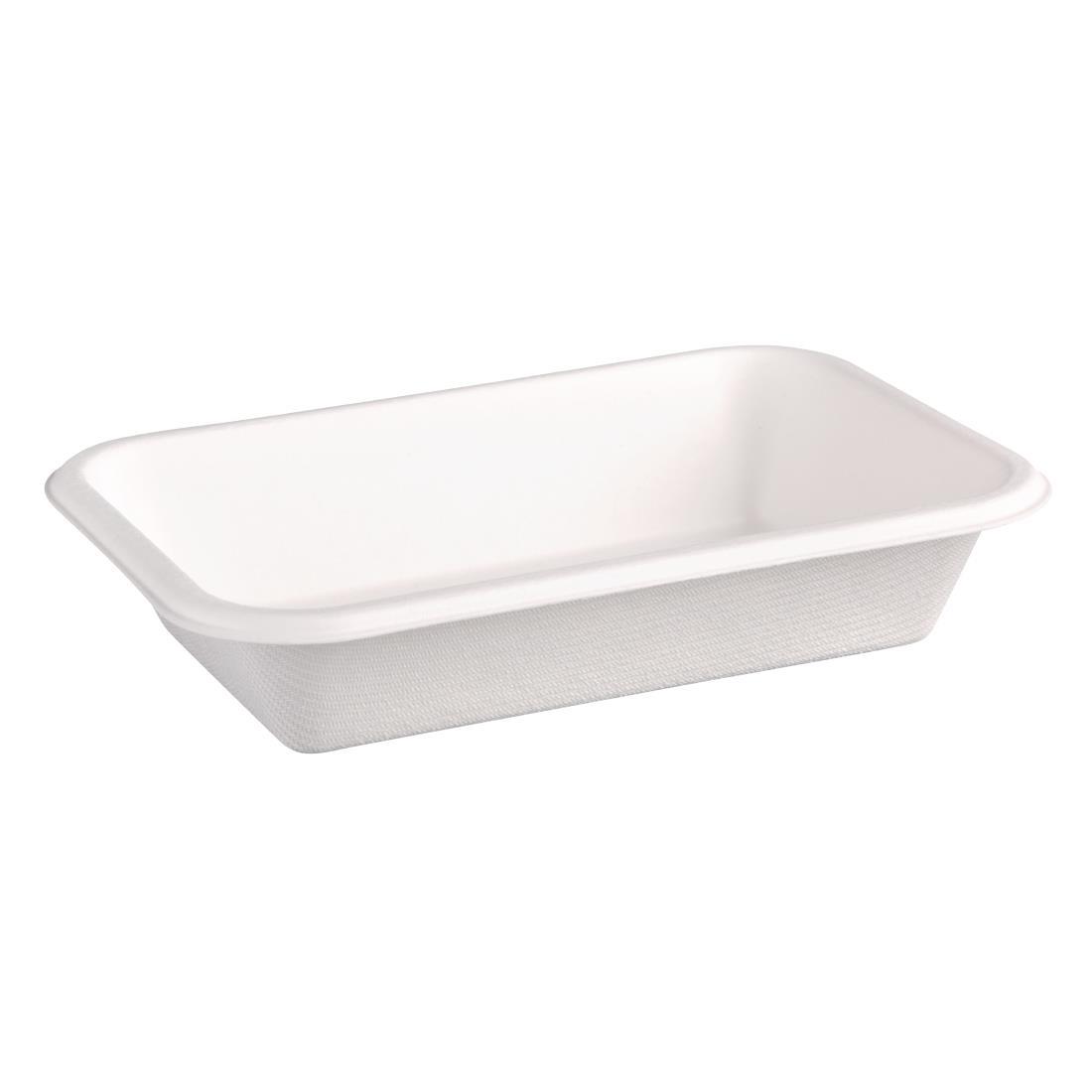 Fiesta Compostable Bagasse Food Trays 16oz (Pack of 50) - DW347  - 2