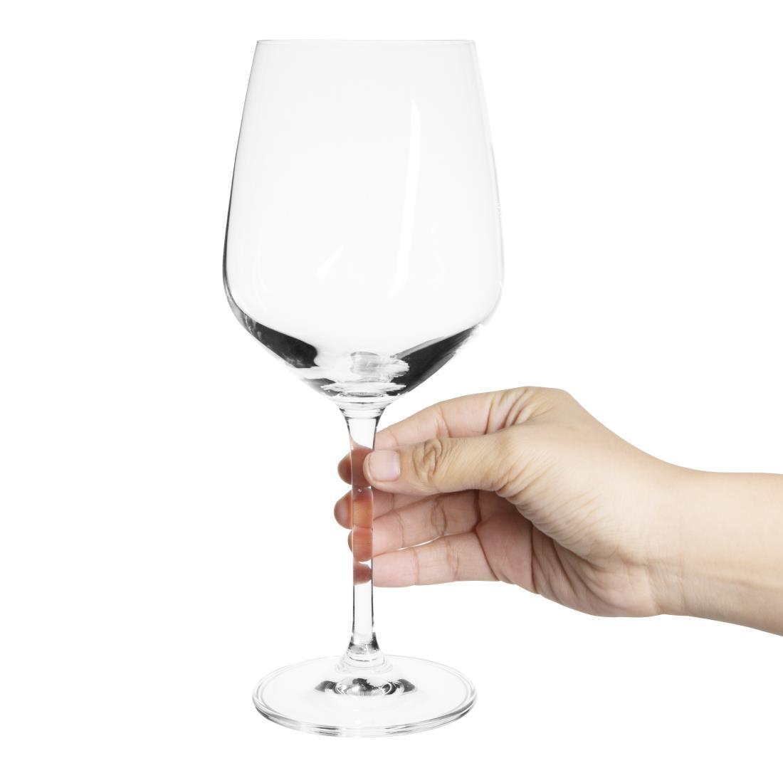 Olympia Chime Crystal Wine Glasses 620ml (Pack of 6) - GF735  - 2