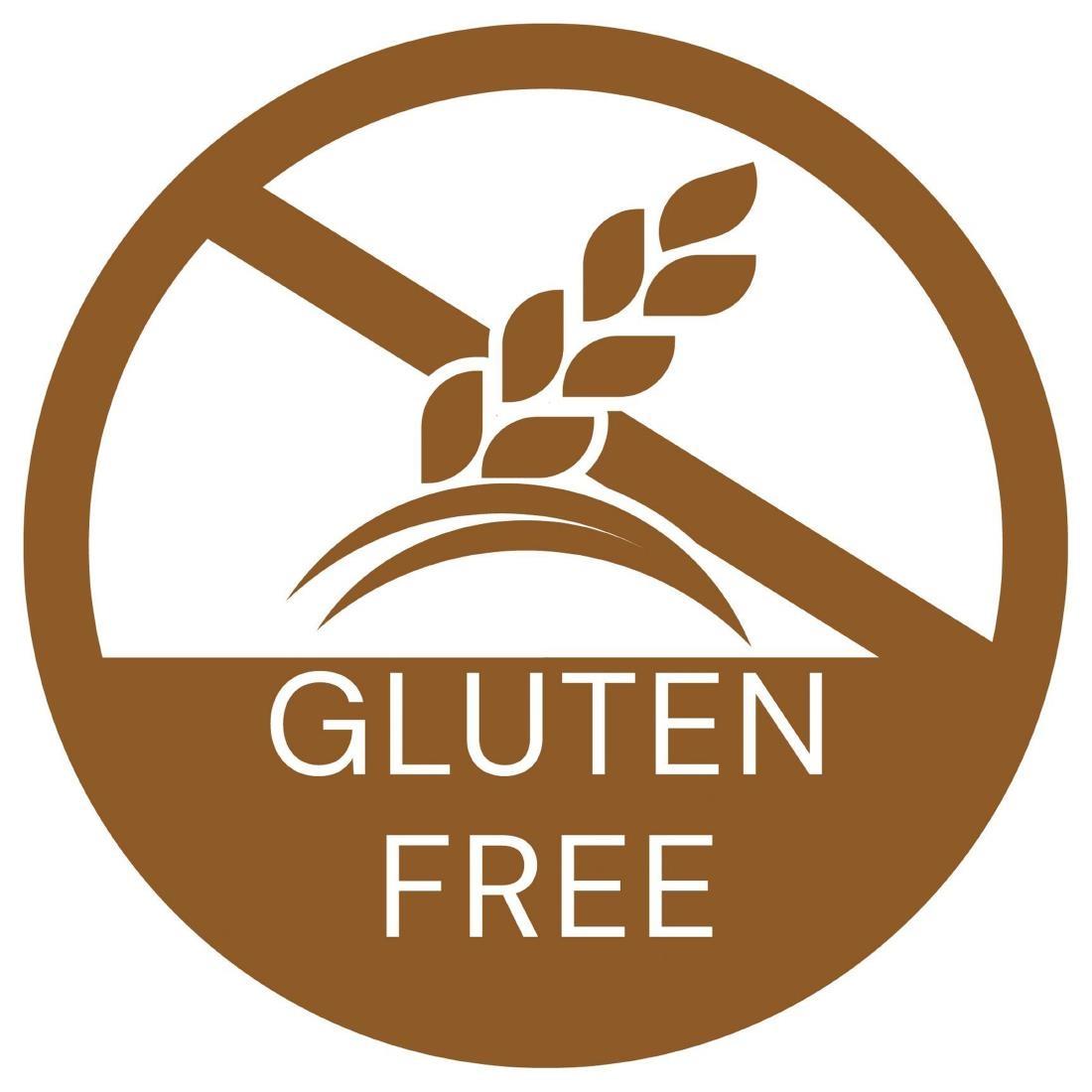 Vogue Food Allergy labels Gluten Free (Pack of 1000) - GJ060  - 1