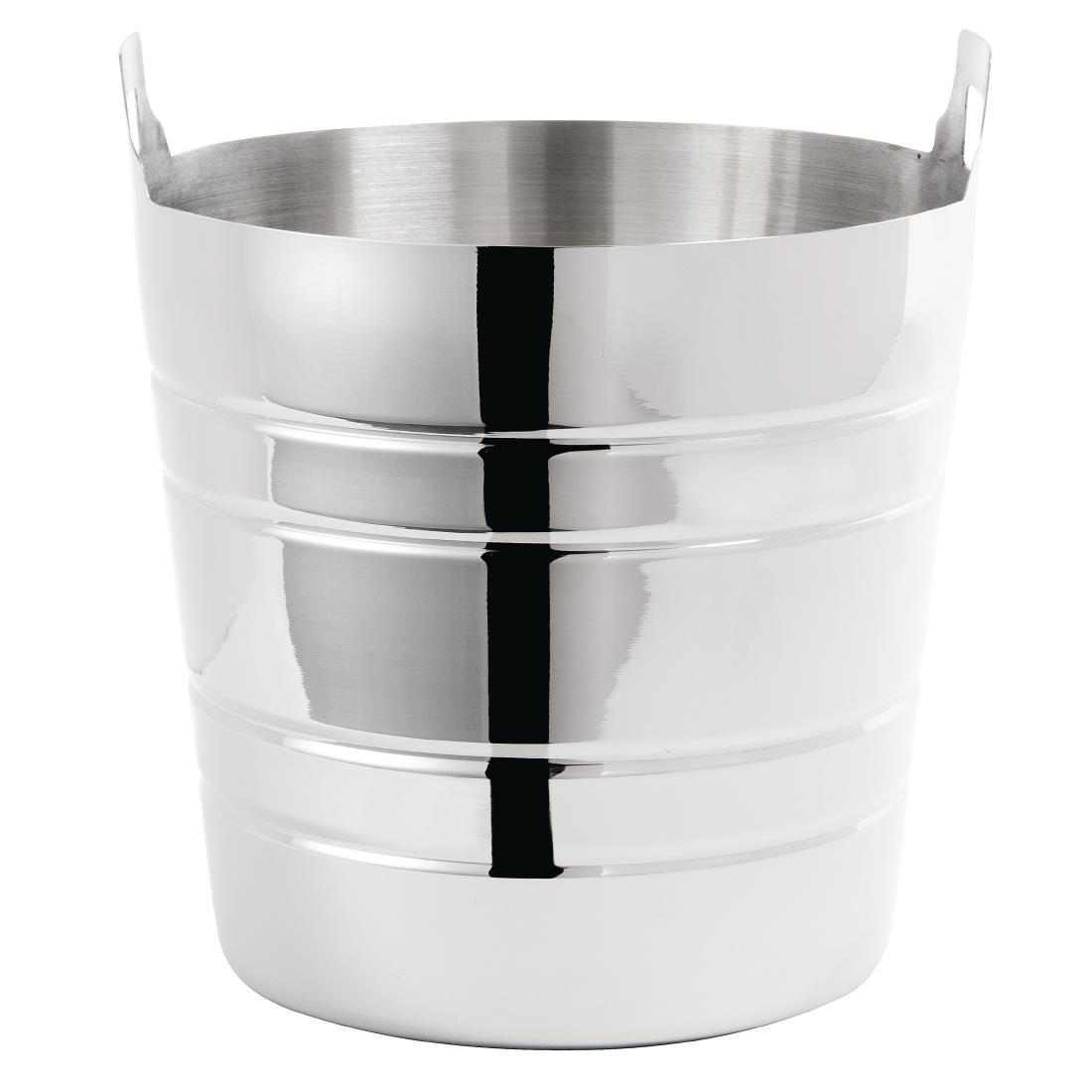 Olympia Polished Stainless Steel Wine And Champagne Bucket - C578  - 1